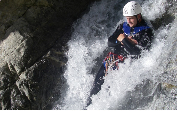 canyon des acles rappels et sauts